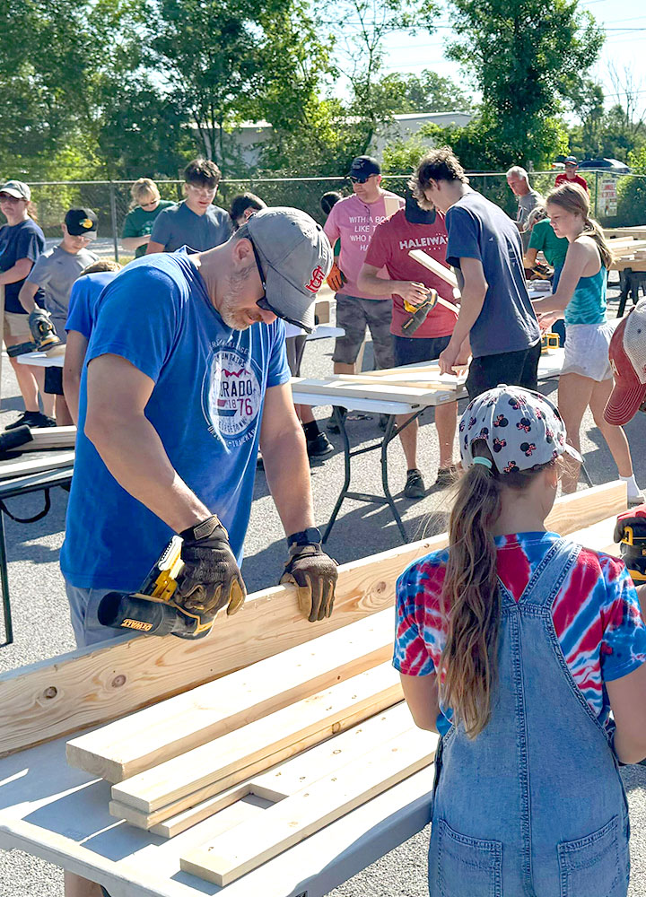 Sleep In Heavenly Peace: Community Bed Build!